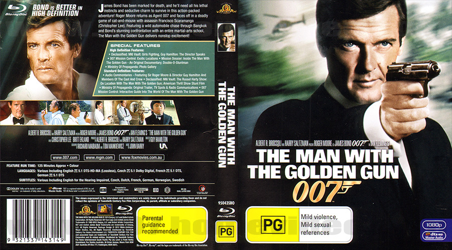 James Bond 007 Home Video - Blu-ray - 50th Anniversary Series - The Man ...